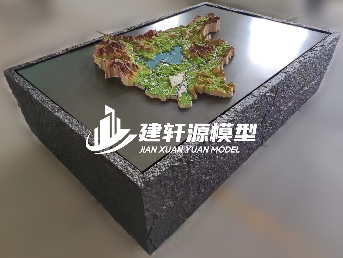 中江地貌模型制作